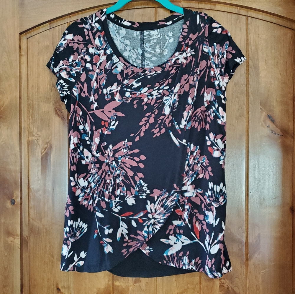 Pull Over Tulip Hem Nursing Tee
